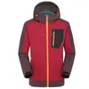 Softshell Fleece 자켓 망 겨울 방풍 방수 후드 코트 야외 캠핑 낚시 하이킹 비옷 사냥 의류 1