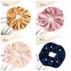 2020 Women Hair Scrunchies Pearl Hair Ties Ropes Velvet Hairbands Stretchy Hairbands Ponytail Holder Girls Accessories 9 Colors