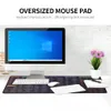 마우스 패드 손목 휴식 사무실 대형 게임 마우스 패드 PC 데스크탑 키보드 바로 가기 마우스 매트 데스크 Mousepad L231023