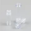 白い澄んだキャップ1/3ozの旅行のミニエアレス噴霧器の化粧品包装の300 x 5ml 10mlの小さなエアレスローションポンプのびん