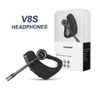 Высокое качество V8 V8S Беспроводные Bluetooth-наушники Бизнес Стерео Беспроводные наушники Наушники-вкладыши с микрофоном с пакетом1712152