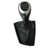 5Speed ​​6Speed ​​Car Shift Knob Gear Knopp med läderstart för BMW F20 F30 F31 Bilstyling Auto Tillbehör