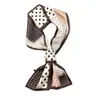 女性ワイドネックスカーフファッション幾何学ヘッドスカーフデザインデザインヘッドバンドロングバンディー1485491