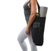 Yoga Mat Tote Sling Taşıyıcı ile Büyük Yan Cep Uyar Çoğu Boy Paspaslar Kullanımlık Bakkal Alışveriş Spor Çantaları Q0705