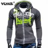 Novos Hoodies Homens Gym Sweatshirts Slim Fit Inverno Pulôver Sudadaras Hombre Carta Impresso Outerwear Zipper Hoodie Tracksuit 201127