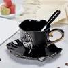 Yefine Diamonds Design Coffee Mug Creative Lovers Lovers Tea Cups 3D Ceramic Mugs с S Scers and Busters Y200106