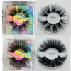 27mm 25 mm langer Nerz Wimpern flauschige 3D -Nerzwimpern Ganze Wispy 3D Nerz Wimpern Hersteller Make -up -Tools4499705