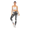 Brand Sexy Women Legging leaf Printing Fitness leggins Fashion Slim legins High Waist Leggings Woman Pants 211221