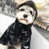 Lüks Pet Köpek Giysileri Aşağı Ceketler, Sıcak Kış Kadife Mont, Küçük ve Orta Boyutlu Köpekler için Yüksek Kaliteli Moda Marka Giyim 211231