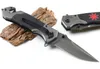 Nowy F118 Szybki otwarty nóż taktyczny 440C Tytan powlekany Blade Stal G10 Noże kieszonkowe EDC