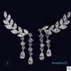 Designer orecchini S925 sterling argento orecchino cerchio cerchio orecchino gioielli gioielli regali donne ragazze diamante alla moda 4,5 cm in particolare pietra cristallina