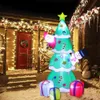 2.1M LED Gonflable Glow extérieur Arbre de Noël Joyeux Noël Décoration Ornements de Noël Bonne année Arbre de Noël 201027