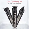 Hair Clippers 3 In 1 Electric Clipper Cordless Men Ear Nose Trimmer Rechargeable Beard Shaver Razor Professional Grooming Kit 311