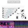 19-69cm Aquarium Light Fish Tank Submersible Light Lamp Étanche Underwater LED Lights Aquarium Lighting RGB US / AU / UK / EU Plug Y200922