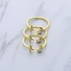 Venta al por mayor Real 925 Plata de Ley Linda Luna Estrella Ajuste Anillo de Dedo con Pequeña Banda Anillo Abierto Conjunto Blanco Ópalo Plata Joyería de Oro Fino