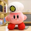 Gioco Kirby Adventure Kirby Peluche Chef Strawberry Style Soft Doll Animali di peluche Giocattoli per bambini Regalo di compleanno Decorazioni per la casa