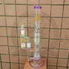 16 tum glas bong hopah fab fluorescen heady matrix ägg vatten röråtervinnare bongs oljerigg