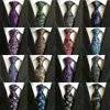 8cm Men Silk Ties Fashion Mens Neck Ties Handmade Wedding Tie Business Ties England Paisley Tie Stripes Plaids Dots Neckt3200426