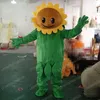 Halloween mignon tournesol mascotte costume de qualité supérieure personnage de dessin animé tenue costume adultes taille noël carnaval fête d'anniversaire tenue en plein air