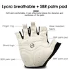 Men Cycling Fingerless Half Finger Bicycle Gloves Breathable Outdoor Sport Gym Fishing Gloves Mountain Road Bike