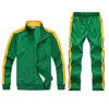 2019 Football Training Tracksuit Men Team Track Track Slewing Zip Track Veste Papant Joggers Man Sportswear Sport Cost Jogging Set Y1221