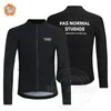 2022 Blue PNS Cycling Clothing Men039S Winter Thermal Fleece PAS Normale studio's Lange mouw Cycling Jersey Ropa Ciclismo 2202263316667