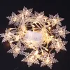 3,5 m Schneeflocke LED-Licht Weihnachtsbaumschmuck Navidad Weihnachtsgeschenk Weihnachtsdekorationen für Zuhause Neujahr 2021 Kerst 201127