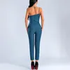 BQUEEN Women Runway Jumpsuits One Shoulder Romper Jumpsuit Sexig Tassel Party Club Bodycon Bodysuit Summer Hot T200509