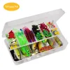 141 pièces Kit d'accessoires de pêche leurres de pêche appâts Crankbait Swimbaits Jig crochets matériel de pêche leurres Kit ensemble avec boîte à matériel 2010314975649