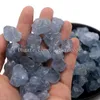 1000g Natural Blue Celestite Mineral Quartz Crystal Bulk Rough Stone Gravel Healing Gemstone Raw Rocks for Crafts, Home Decoration, Fountain