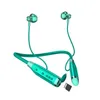 A12 Bluetooth Earphones Hanging Neck Sports Wireless Headsets Waterproof Headsets Noise Reduction For All Smartphones Earpieces