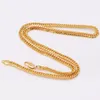 Ketten mxgxfam 60 cm 6 mm reine goldene Farbe charmante klobige Halsketten für Männer Mode Hip Hop Schmuck gute Qualität21834566766