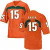 College NCAA Fotboll Miami Hurricanes 12 Malik Rosier Jersey Stitched 8 Braxton Berrios Brad Kaaya Stacy Coley Joseph Årsby Duke Johnson