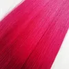 dhgate Pre-bonded Hair Extensions I Tip Human Hair Extensions Groothandel Opperhuid uitgelijnd haar Roze Rood Blauw Paars Blond 100 strengen 14"-26"