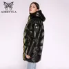 AORRYVLA nouvelle veste d'hiver des femmes épais chaud long manteau bouffant coton femme Parkas mode décontractée veste d'hiver femmes à capuche 2020 LJ201021
