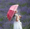 Lady Style Princess Parasol Osobowość Koronki Sun Parasol Shade Rain Lady łuku parasola Styl sądowy