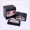 6D Mink 25mm cílios 100% volume Crisscross Cabelo Longo 3D 25 milímetros Cílios Falsos Olho Olho Olho Eyelashes Maquiagem Eyelash Extension Tools