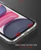 6D Stereophonic Transparent Clear TPU Acrylisch Schokbestendig Hard Back Case voor iPhone 12 Mini 11 Pro MAX XR XS 6 7 8 Plus