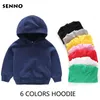 Kinder Mädchen Jungen Hoodies Oberbekleidung Weiß Rot Gelb Schwarz Grau Kapuzenpullover Kleidung für 3 4 6 8 10 Jahre 220115