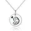 Nouveau 925 Sterling Silver Mère et Enfant Amour Pendentif Collier Bijoux Cadeau à Grand-Mère Maman Fille Fils Femme Q0531