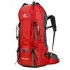 Gratis Ridder 60L Camping Wandelen Rugzakken Outdoor Tas Toeristische Nylon Sport Voor Klimmen Reizen Met Regenhoes 220216