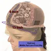 Nieuwe aankomst Peruaanse Menselijk Haar Pruiken Medium Cap 150% 9A Hoogwaardige Kant Front Full Lace Pruiken