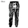 The Nightmare Before Christmas Trousers Skull 3D Printed Stranger Things Fashion Hip Hop Pants Casual Men Women Gym Trousers 201128