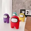 Para AirPods Case 3D Dibujos animados lindo entre nosotros Funda de silicona para Apple AirPods 2 Funda protectora para vásculos de aire