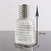 New Style abacaxi portátil de vidro frasco de perfume com pulverizador Frascos atomizador recarregáveis ​​30ml 50ml LX8934