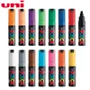 1 SZTUK UNI Posca Marker Marker Pen- szerokości Tip-8mm PC-8K 15 Kolory do rysowania Malowanie Y200723