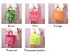 Bolsas de compras transparentes impermeables personalizables para la playa, bolsa de almacenamiento de cosméticos, bolsa de mano de Pvc rosa neón transparente de alta calidad