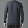 ファッションブランドvネックニットウールセーターメン用高品質のオートゥムカジュアルジャンパーウィンタープルオーバーメンズ衣類201203