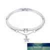 Nya Luxury Smycken Rose Guld Rostfritt Stål Armband Bangles Kvinna Hjärta Forever Love Charm Armband för kvinnor