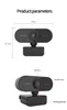 HD 1080P Webcam Mini Computer IP Cameras With Microphone Rotatable Cameras for Live Broadcast Video Calling Conference Work